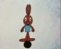 Создать мем Зайка из ну погоди 1969