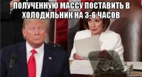 полученную массу поставить в холодильник на 3-6 часов 