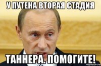 у путена вторая стадия таннера. помогите!