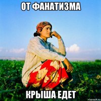 от фанатизма крыша едет