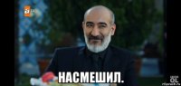  насмешил.