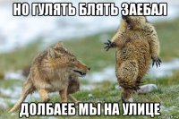 но гулять блять заебал долбаеб мы на улице