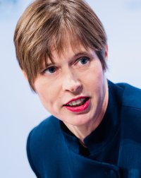 Создать мем Керсти Кальюлайд