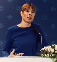 Создать мем Керсти Кальюлайд