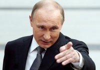 Создать мем Путин показывает пальцем