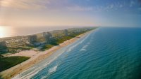 Создать мем Типичные субтропики Техаса - Padre Island