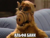  альфа банк