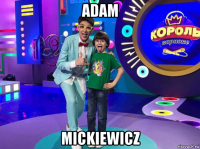 adam mickiewicz