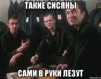 такие сисяны сами в руки лезут