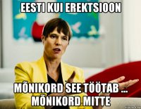 eesti kui erektsioon mõnikord see töötab ... mõnikord mitte