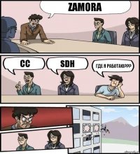 Zamora CC Sdh Где я работаю???