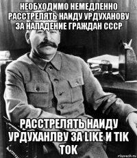 необходимо немедленно расстрелять наиду урдуханову за нападение граждан ссср расстрелять наиду урдуханлву за like и tik tok