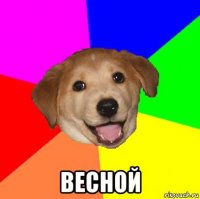  весной