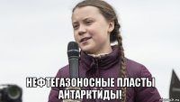  нефтегазоносные пласты антарктиды!