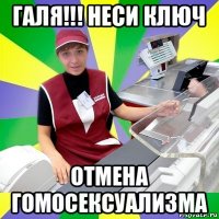 галя!!! неси ключ отмена гомосексуализма