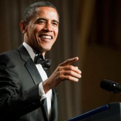 Обама у микрофона