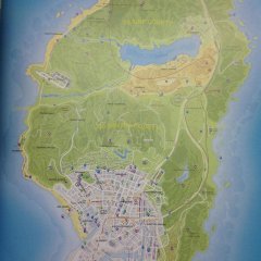 Карта Лос Сантоса из гта 5