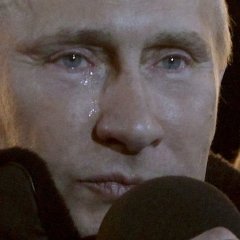 Плачущий Путин