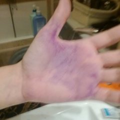 Hard masturbating