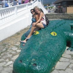 олеся и крокодил
