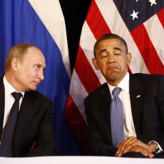 путин и обама