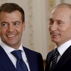 путин медведев