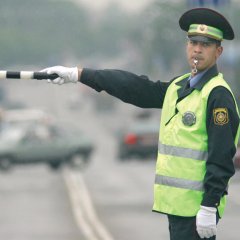 Сезон загорелых гаишников открыт