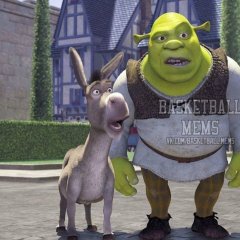 Shrek Basketball Mems