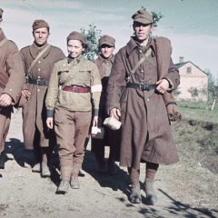Польские детишки идут на фронт