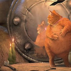 Жирный кот в сапогах Fat puss in boots
