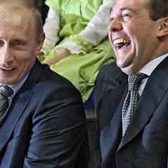 Путин и Медведев