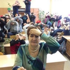 Училка и класс