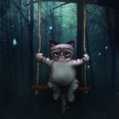 Грустный Кот