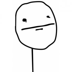Poker face
