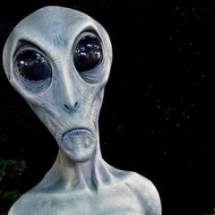 Лысыйпобритыйбольшеглазый инопланетянин