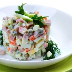 Салат оливье