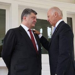 Порошенко и байден