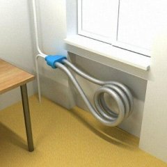 Батарея кипятильник креатив