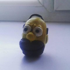Гомер пластилиновый