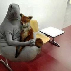 Ждун с лисой