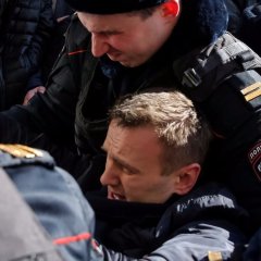 Навальный задержан