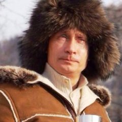 Путин в шапке
