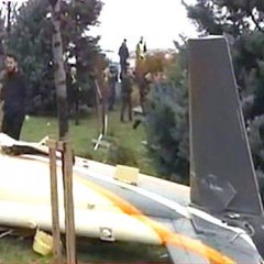В Турции самолёт рухнул