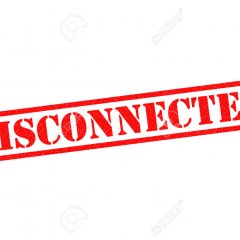 Disconected