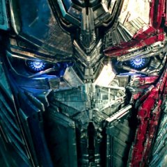 Face large Optimus prime Transformers The last knight 2017