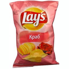 Lays с крабом