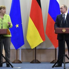 Меркель путин