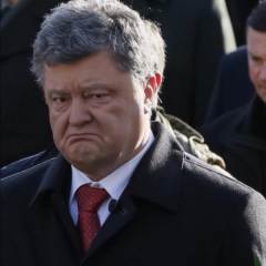 Сумний порошенко