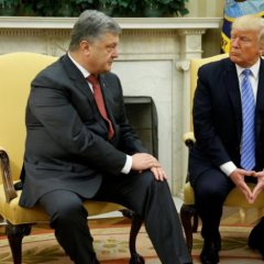 Порошенко - Трамп