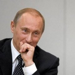 Путин ржет